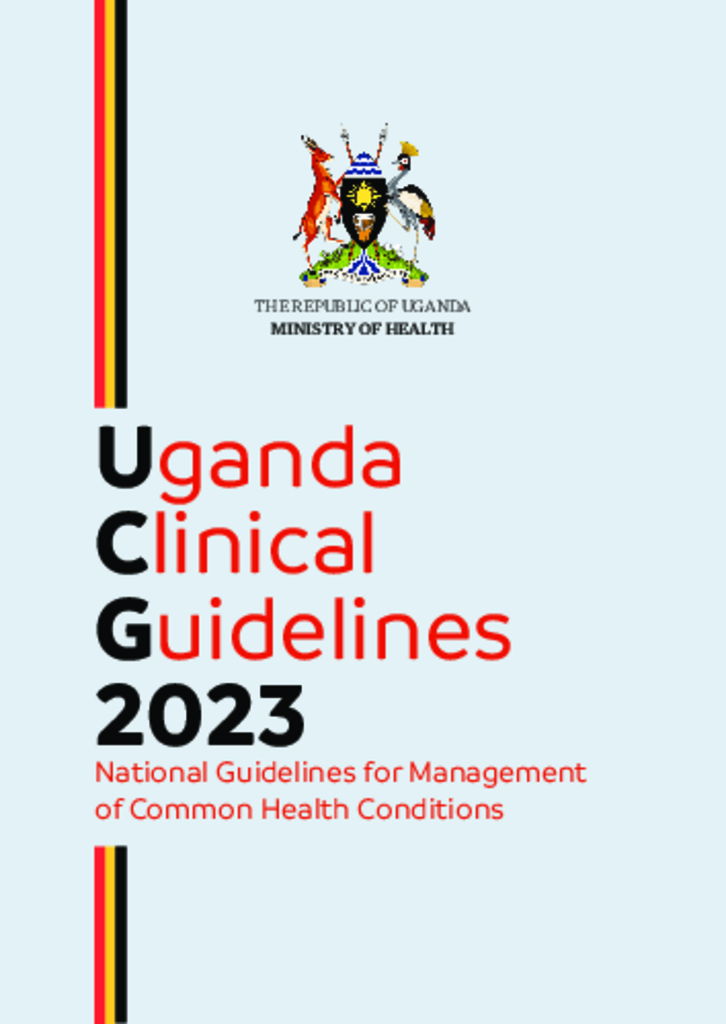 Uganda Clinical Guidelines, 2023 MOH Knowledge Management Portal